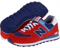 Yacht Club Red New Balance Classics M574 for Men (Size 13)