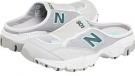 Silver/White New Balance Classics W801 for Women (Size 8)