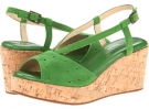 Green Suede Cordani Dominique for Women (Size 5)