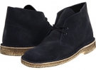 Navy Suede Clarks England Desert Boot for Men (Size 7.5)