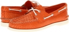 Orange Python Print Sperry Top-Sider A/O 2 Eye for Women (Size 5.5)