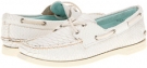 Ivory Python Print Sperry Top-Sider A/O 2 Eye for Women (Size 5)