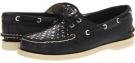 Studs Sperry Top-Sider A/O 2 Eye (Black for Women (Size 5)