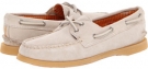 Orange Sperry Top-Sider A/O 2 Eye (Ivory Suede for Women (Size 5.5)