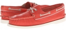 Neon Coral/Silver Sperry Top-Sider A/O 2 Eye for Women (Size 5.5)