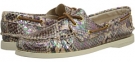 Natural Iridescent Python Sperry Top-Sider A/O 2 Eye for Women (Size 9.5)