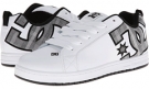 White/Battleship DC Court Graffik SE for Men (Size 9)