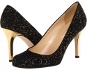 Black/Gold Flecked Suede/Gold Specchio Heel Kate Spade New York Karolina for Women (Size 9.5)