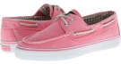 Pink Canvas Sperry Top-Sider Bahama 2-Eye for Women (Size 10)