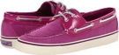 Pink Sparkle Suede/Patent Sperry Top-Sider Bahama 2-Eye for Women (Size 5)