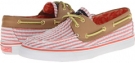 Hot Coral Seersucker/Sand Sperry Top-Sider Bahama 2-Eye for Women (Size 9.5)