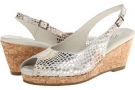 Eggshell Croc Print Walking Cradles Amore for Women (Size 9.5)