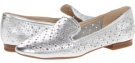 Silver Leather Nine West Luella for Women (Size 5)