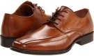 Saddle Tan Italian Calfskin Johnston & Murphy Harding Panel Lace Up for Men (Size 11)