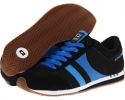 Black/Blue/Gum Globe Pulse for Men (Size 5)