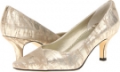 Gold Cross Hatch Bella-Vita Wow for Women (Size 8.5)