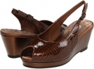 Dark Copper Leather Walking Cradles Natasha for Women (Size 9)