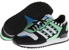 Black 1/Running White/Tropic Green adidas Originals ZX 700 for Women (Size 9.5)