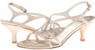 Blonde Satin Stuart Weitzman Bridal & Evening Collection Reversal for Women (Size 6)