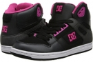 Black/Fuchsia DC Rebound Hi W for Women (Size 9)