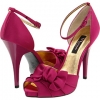 Fuchsia Luster Satin Nina Electra for Women (Size 6)