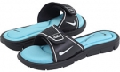 Dark Obsidian/White-Powder Blue Nike Comfort Slide for Women (Size 11)