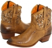 Tan Leather Frye Deborah Studded for Women (Size 6.5)