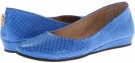 Electric Blue Blocks French Sole Zeppa for Women (Size 10)