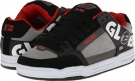 Black/Silver/Fiery Red TPR Globe Tilt for Men (Size 13)