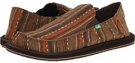 Dark Brown Sanuk Donny Big Tall for Men (Size 15)