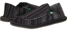 Carbon Sanuk Donny Big Tall for Men (Size 17)