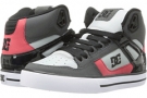 Black/Athletic Red/White DC Spartan Hi WC for Men (Size 6.5)