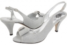 Silver Glimmer Fabric J. Renee Dayna for Women (Size 7)