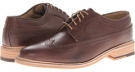 Dark Brown/Veg Tan Frye James Wingtip for Men (Size 8.5)