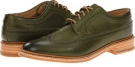 Olive Smooth Full Grain Frye James Wingtip for Men (Size 8.5)