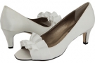 Ivory Satin - Zappos Exclusive Vaneli Madora for Women (Size 5.5)