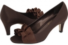 Brown Satin Vaneli Madora for Women (Size 7.5)