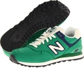 Green/Blue New Balance Classics ML574 for Men (Size 17)