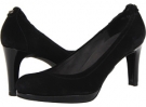 Black Suede Stuart Weitzman Roller for Women (Size 11.5)