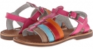 Fuchsia/Multi Leather Aster Kids Vibride for Kids (Size 10)