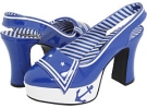 Blue Patent Pleaser USA Sailor-60 for Women (Size 7)