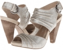 Silver Metallic Suede Seychelles Gypsy for Women (Size 10)