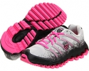 Gull Gray/Black Digit/Neon Pink K-Swiss Tubes Run 100 for Women (Size 8)