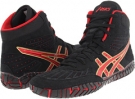 Black/Red/Gold ASICS Aggressor for Men (Size 12)