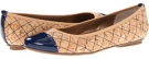 Bluette Filo Natural Cork/Bluette Fodervern Patent Vaneli Serene for Women (Size 7)