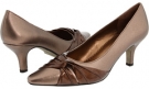 Bronze Metallic/Satin Bella-Vita Geyser II for Women (Size 7)