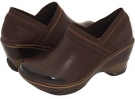 Brown Pull-Up Leather Jambu Cali for Women (Size 9)