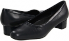 Navy Soft Kid Leather/Stretch PU Trotters Dora for Women (Size 8)