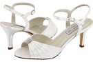 White Dyeable Satin Touch Ups by Benjamin Walk Asher for Women (Size 10)