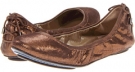 Bronze Metallic Cole Haan Air Bacara Ballet for Women (Size 5)